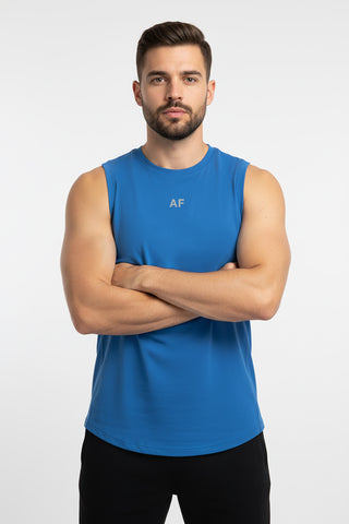 [INFINITECH] Muscle Tank - Azul