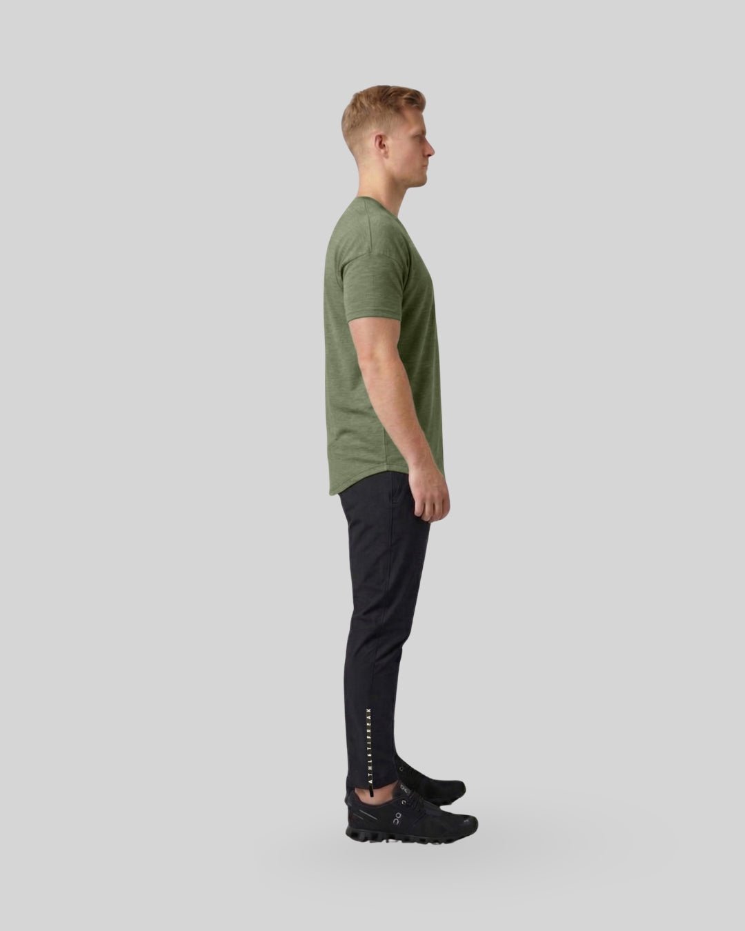 [NEXUS] Shift Tee - Olive - Tee - Athletifreak | Athletic & Gym Wear, Athleisure