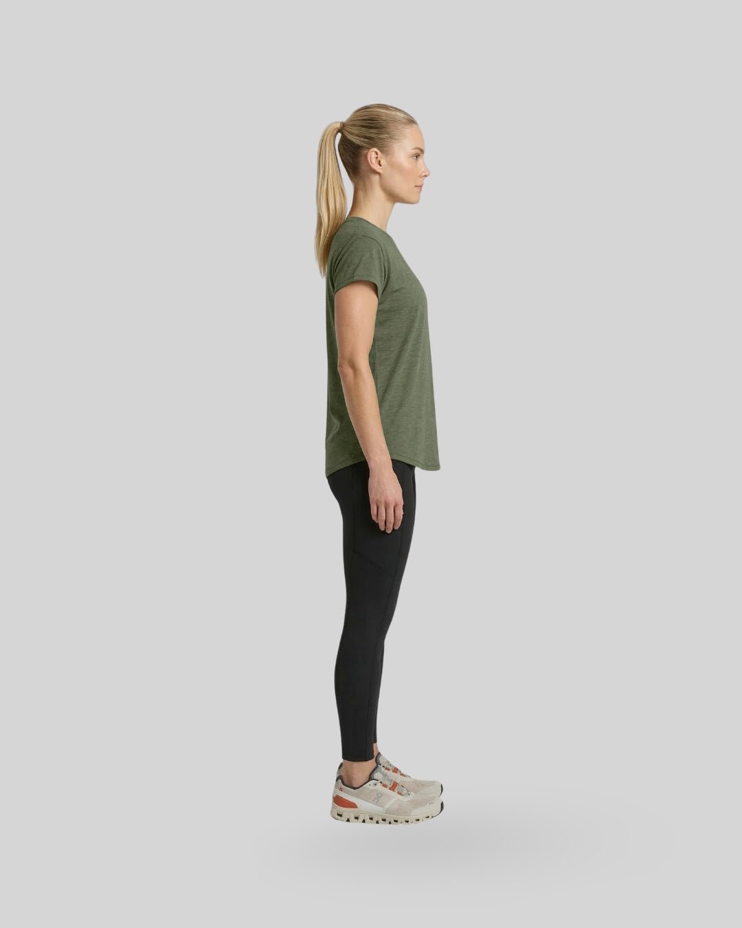 [NEXUS] Shift Tee - Olive - Tee - Athletifreak | Athletic & Gym Wear, Athleisure