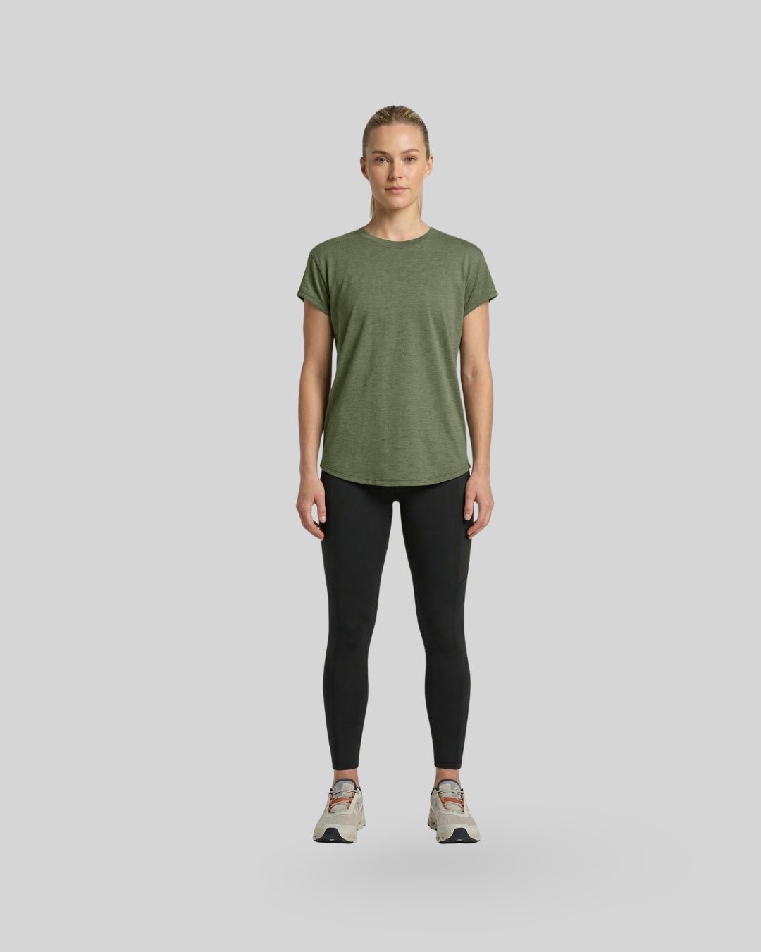 [NEXUS] Shift Tee - Olive - Tee - Athletifreak | Athletic & Gym Wear, Athleisure