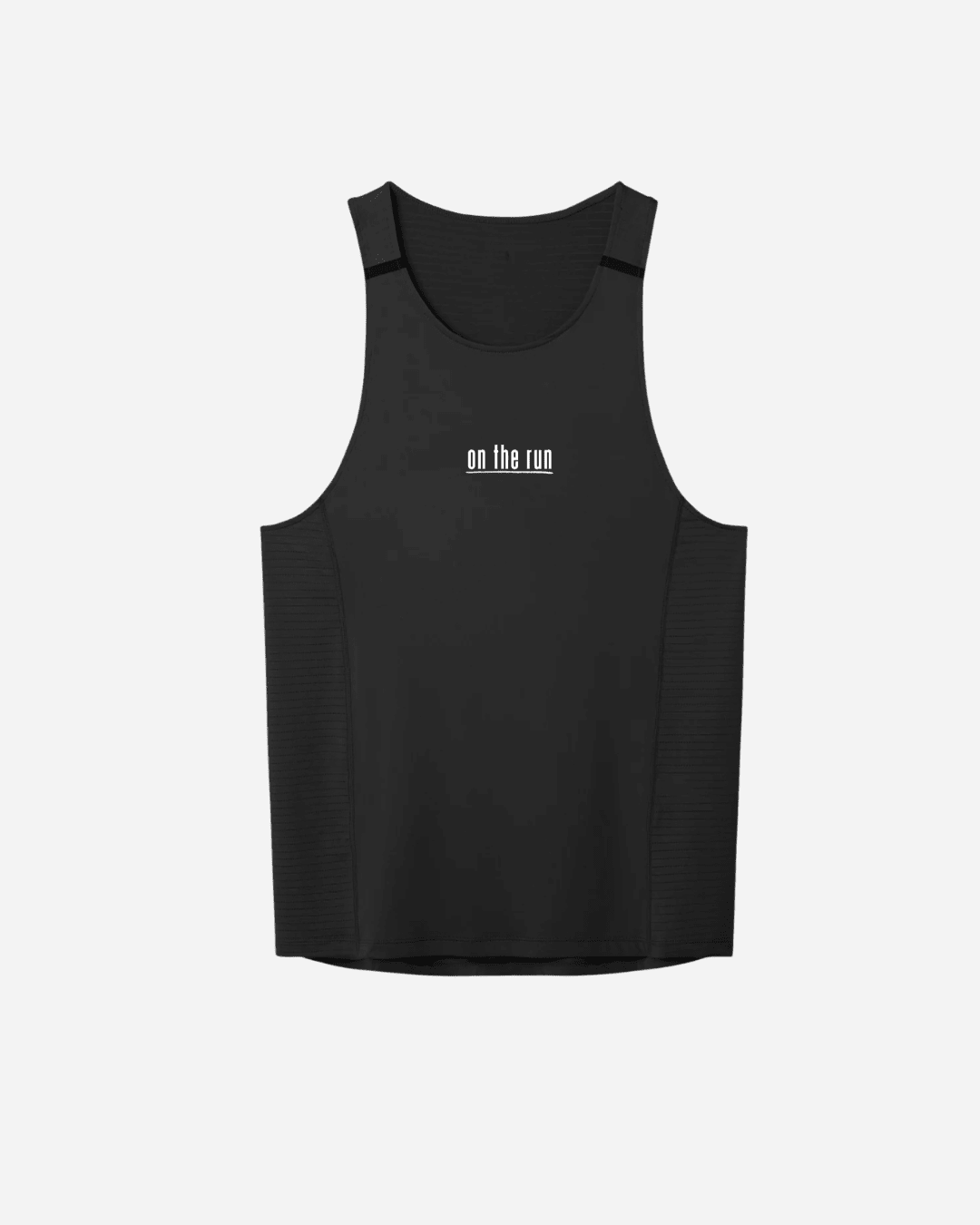 OTR | [AIRTECH] Running Singlet - Black - Tank - Athletifreak | Athletic & Gym Wear, Athleisure
