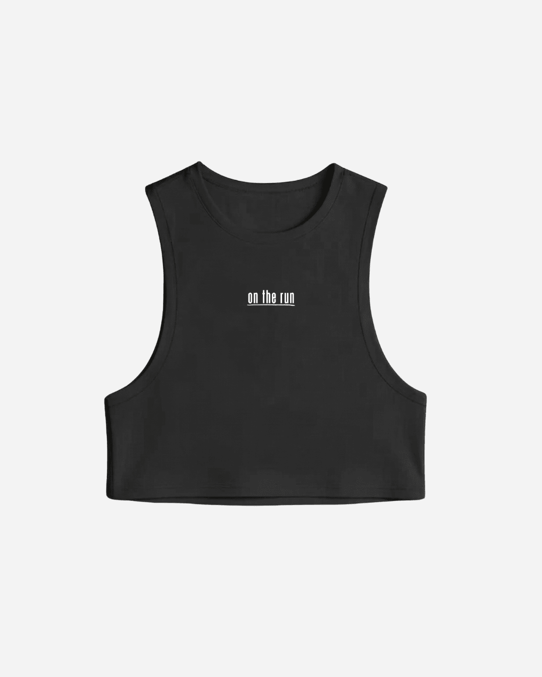 OTR | [ALWAYS ON] Crop Tank - Black - Tank - Athletifreak | Athletic & Gym Wear, Athleisure