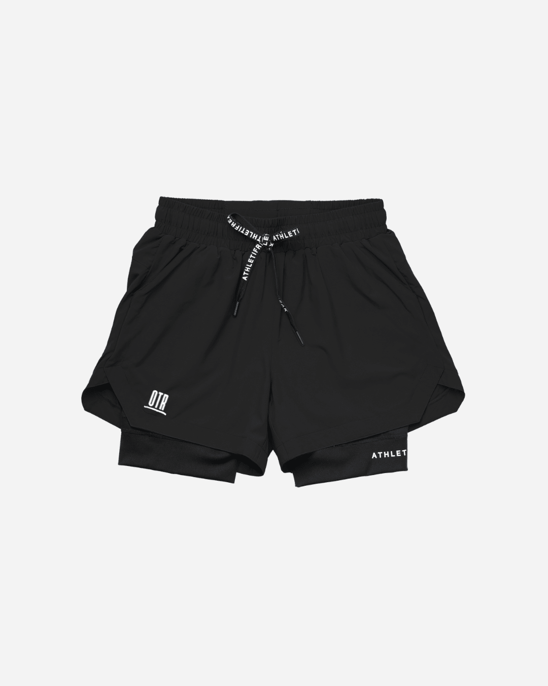OTR | [CORE] Training Shorts 4" - Black/Black - Shorts - Athletifreak | Athletic & Gym Wear, Athleisure