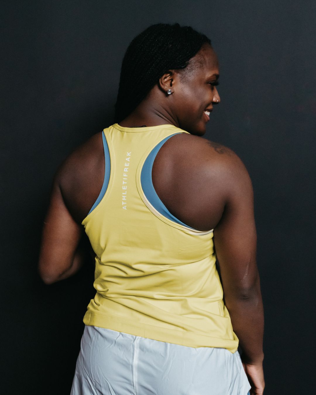 [INFINITECH] Racerback Tank - Pannacotta - Tank - Athletifreak | Athletic & Gym Wear, Athleisure