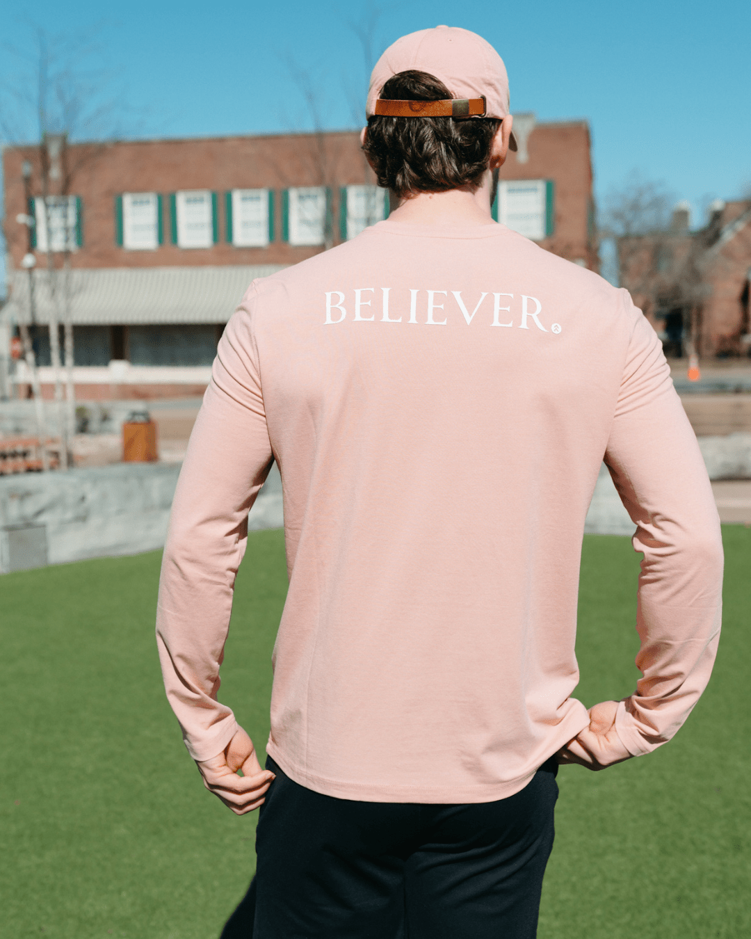 [PURPOSE SERIES] 004 \\ Believer - Rose - Tee - Athletifreak | Athletic & Gym Wear, Athleisure