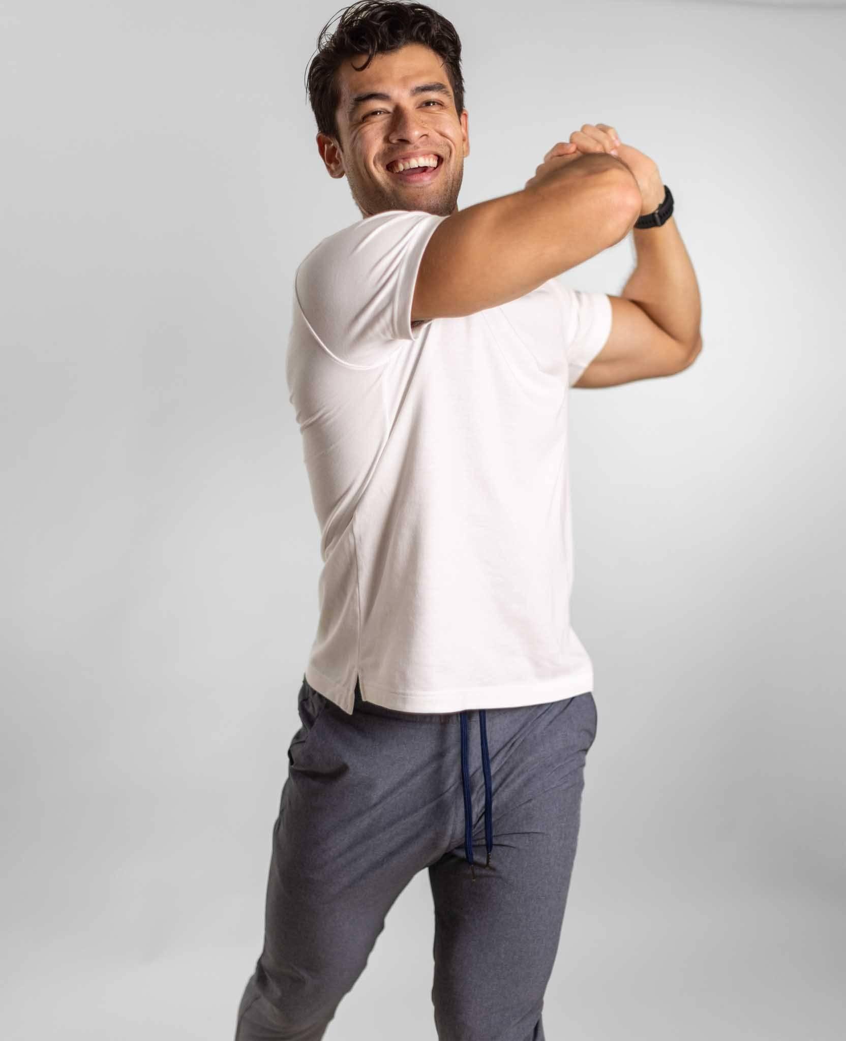 [AIRLOOM] Rover Pull On Pant - Heather Blue - Pants - Athletifreak | Athletic & Gym Wear, Athleisure