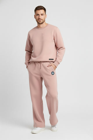 [ULTRALUX] Straight Leg Pants - Rose