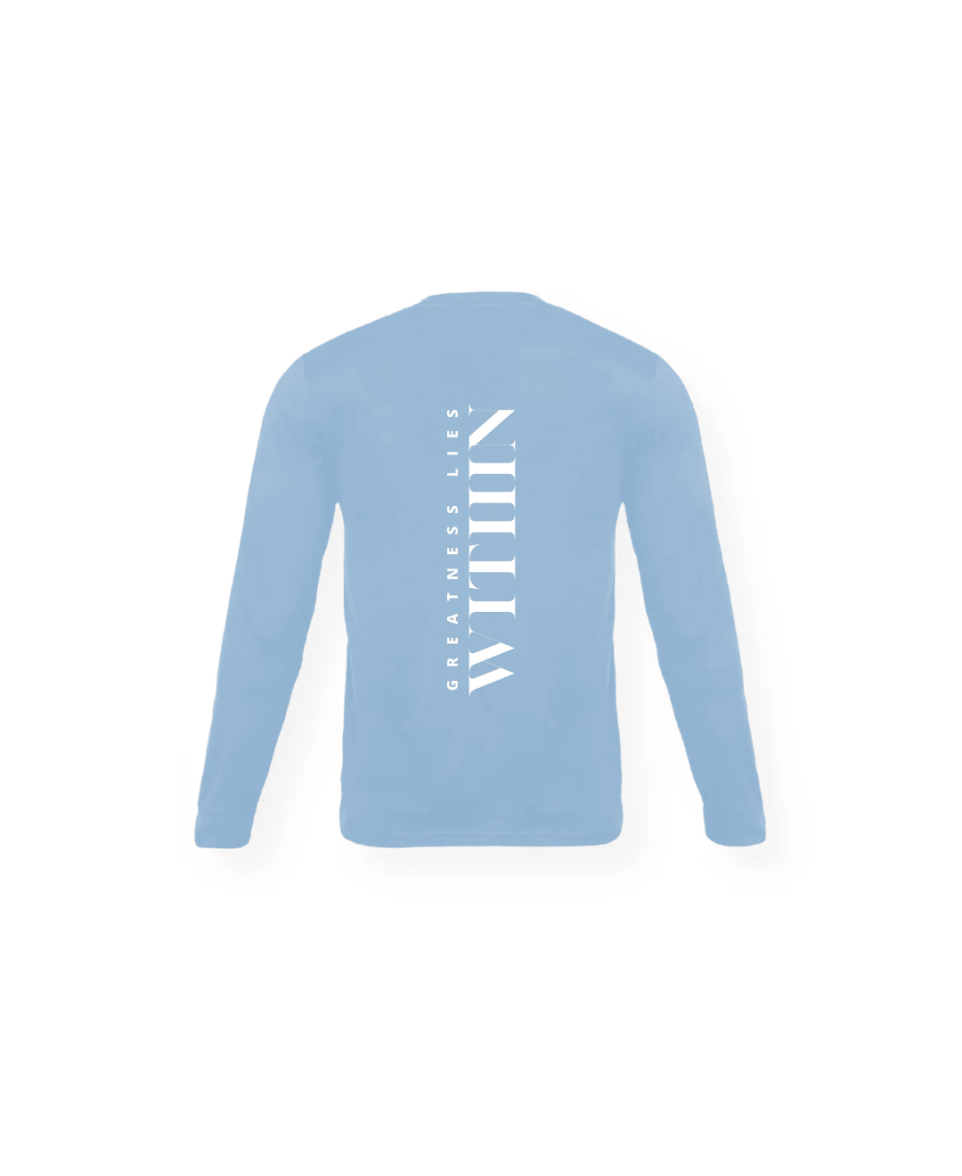 [PURPOSE SERIES] 001 \\ Greatness Lies Within - Sky - Tee - Athletifreak | Athletic & Gym Wear, Athleisure