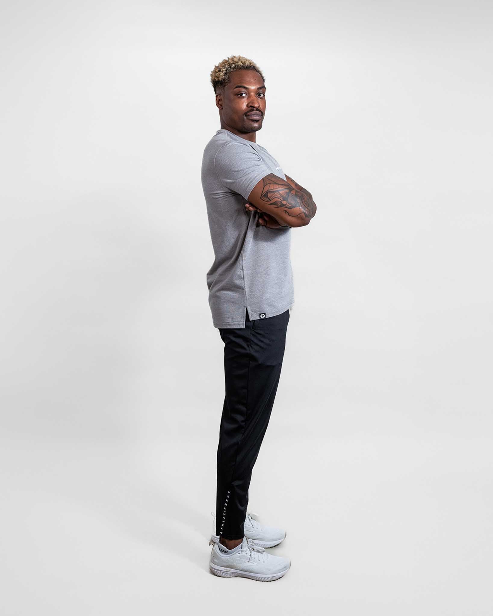 [ALWAYS ON] Tee - Grey - Tee - Athletifreak | Athletic & Gym Wear, Athleisure
