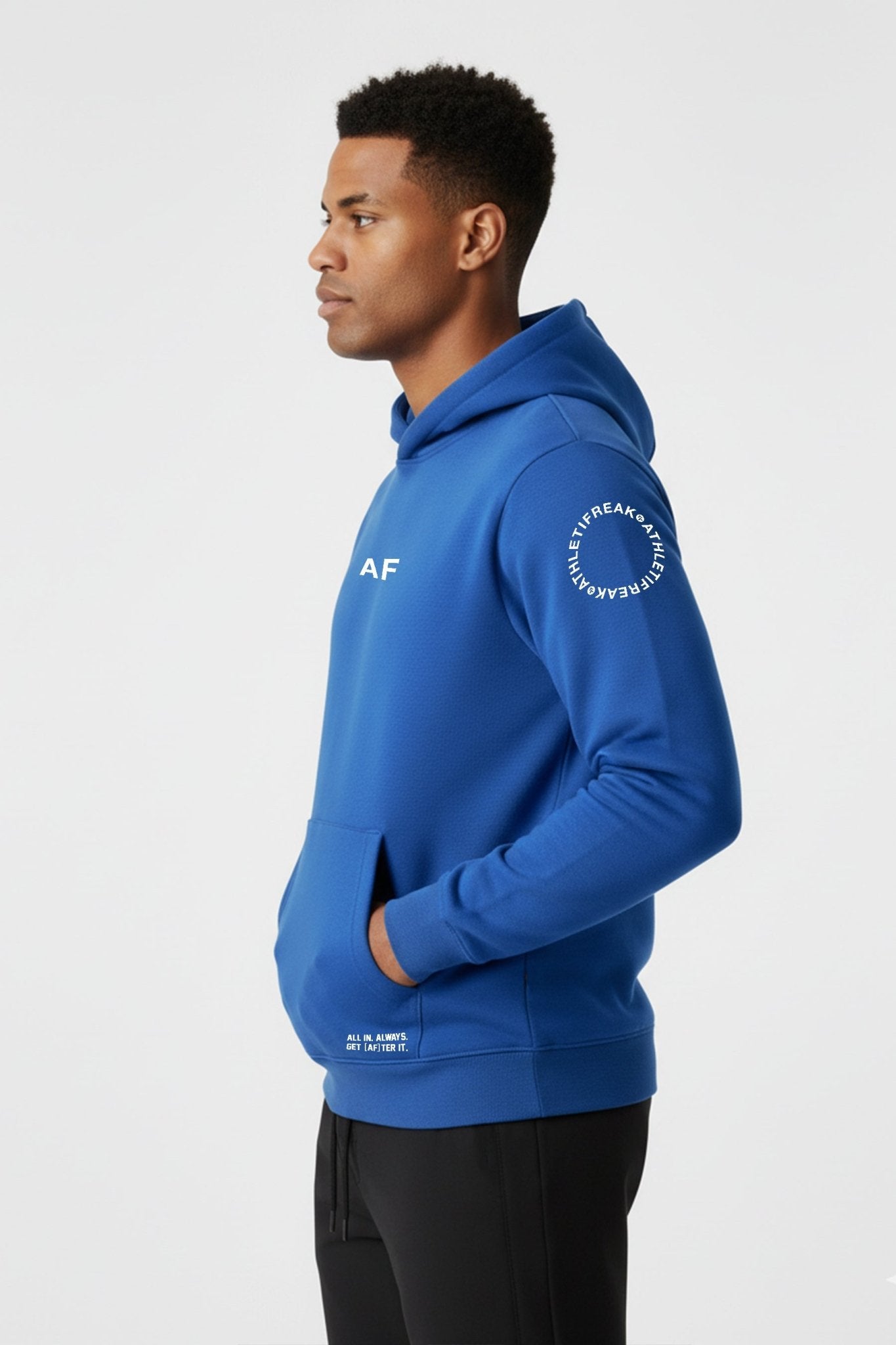 [SPORTIV] Homestretch Oversized Hoodie - Azul - Tee - Athletifreak | Athletic & Gym Wear, Athleisure