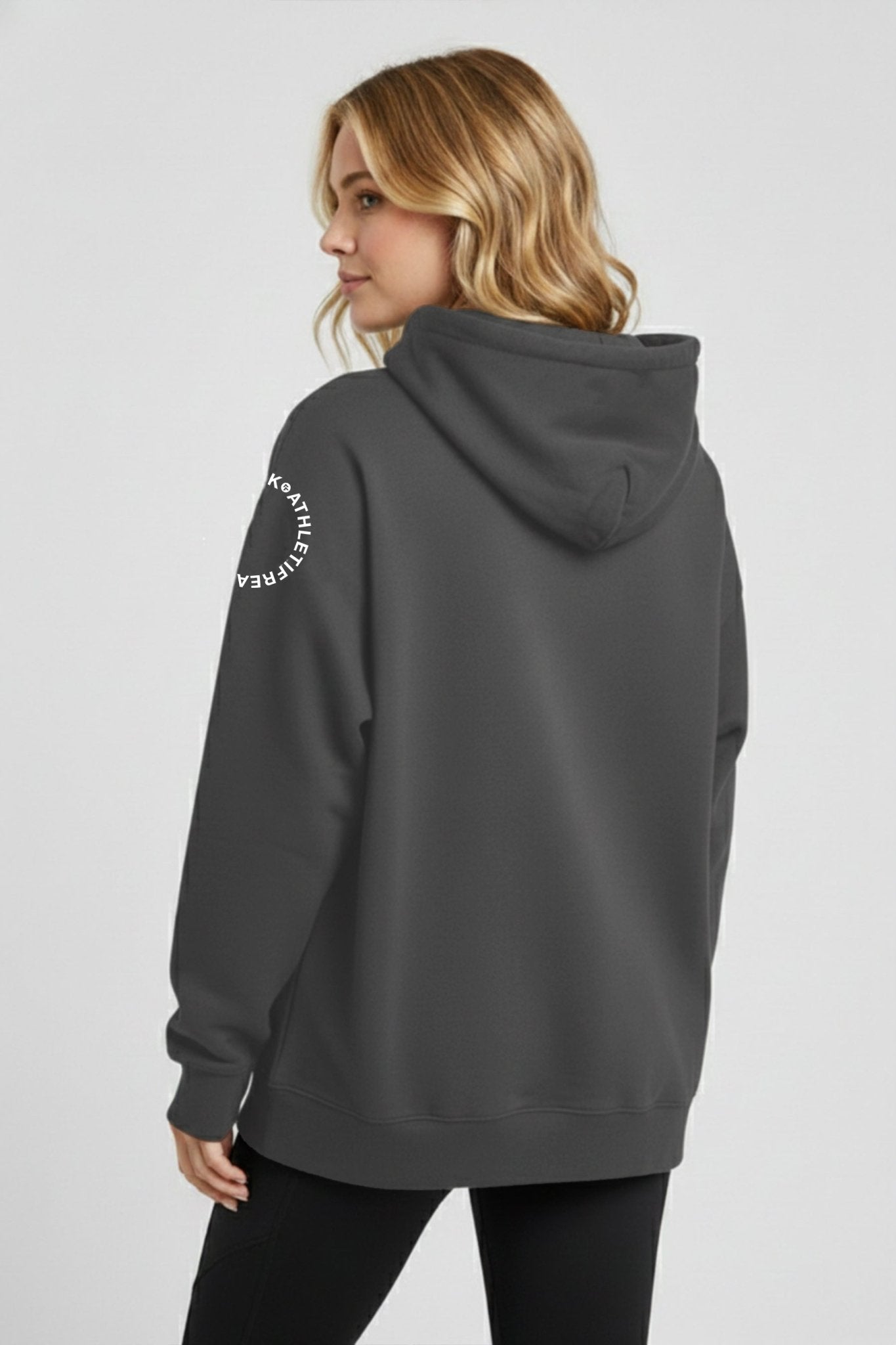 [SPORTIV] Homestretch Oversized Hoodie - Charcoal - Hoodie - Athletifreak | Athletic & Gym Wear, Athleisure
