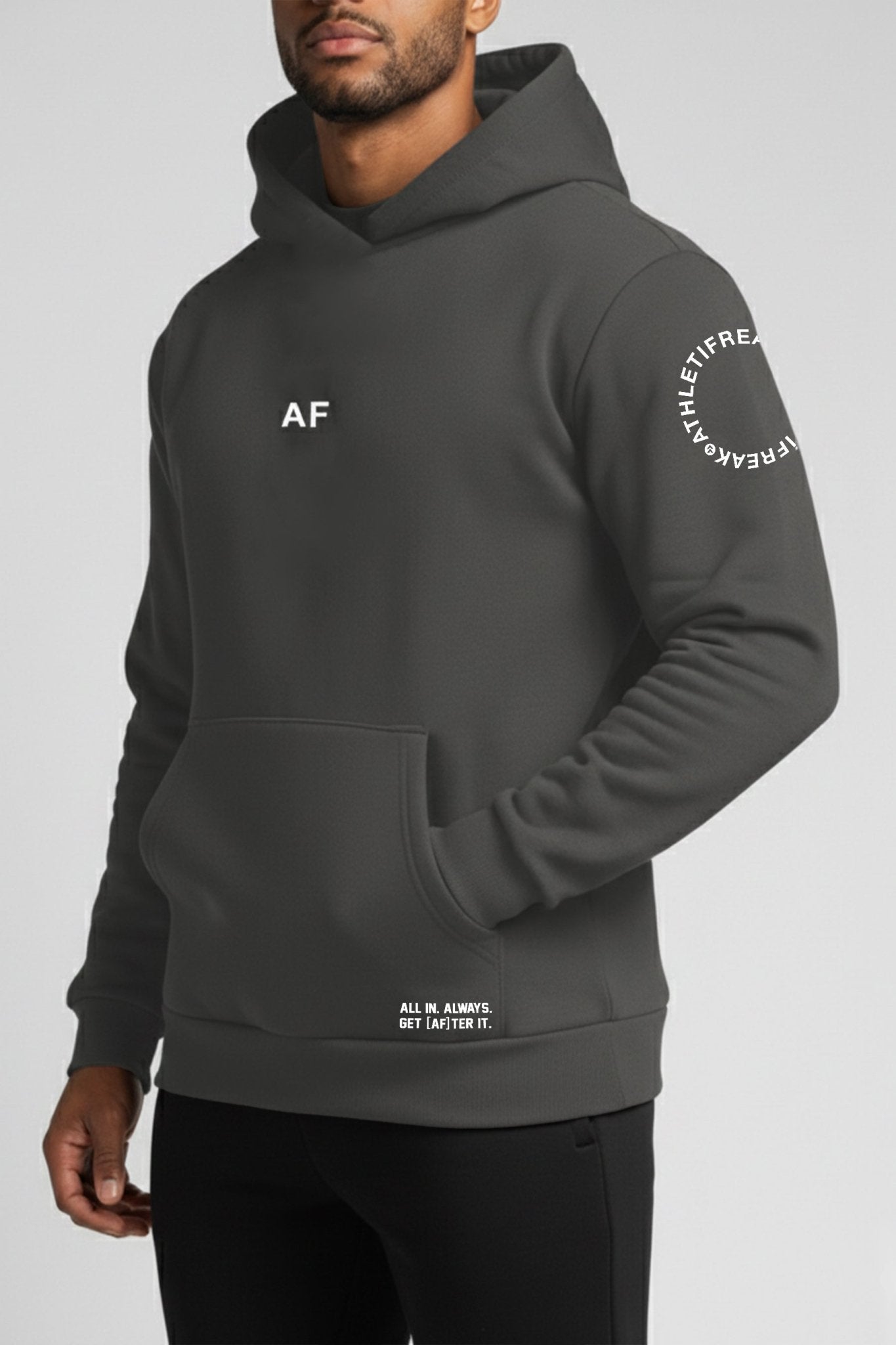 [SPORTIV] Homestretch Oversized Hoodie - Charcoal - Hoodie - Athletifreak | Athletic & Gym Wear, Athleisure
