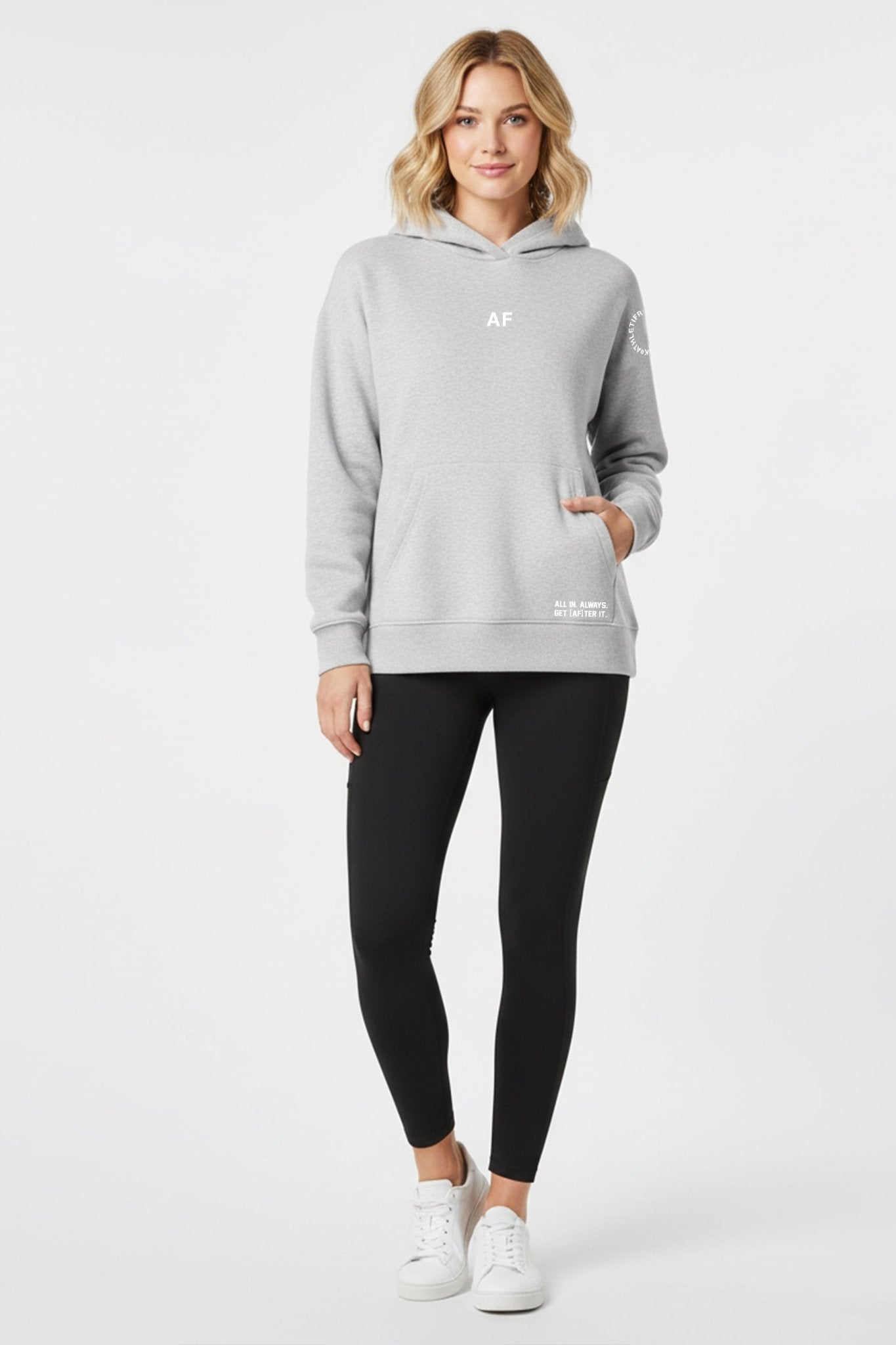 [SPORTIV] Homestretch Oversized Hoodie - Fog - Hoodie - Athletifreak | Athletic & Gym Wear, Athleisure