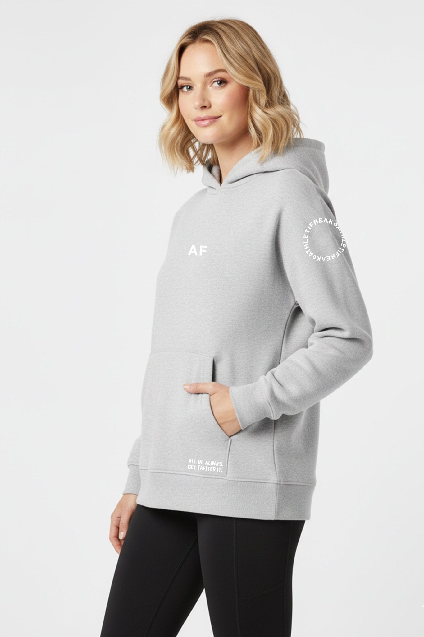 [SPORTIV] Homestretch Oversized Hoodie - Fog - Hoodie - Athletifreak | Athletic & Gym Wear, Athleisure