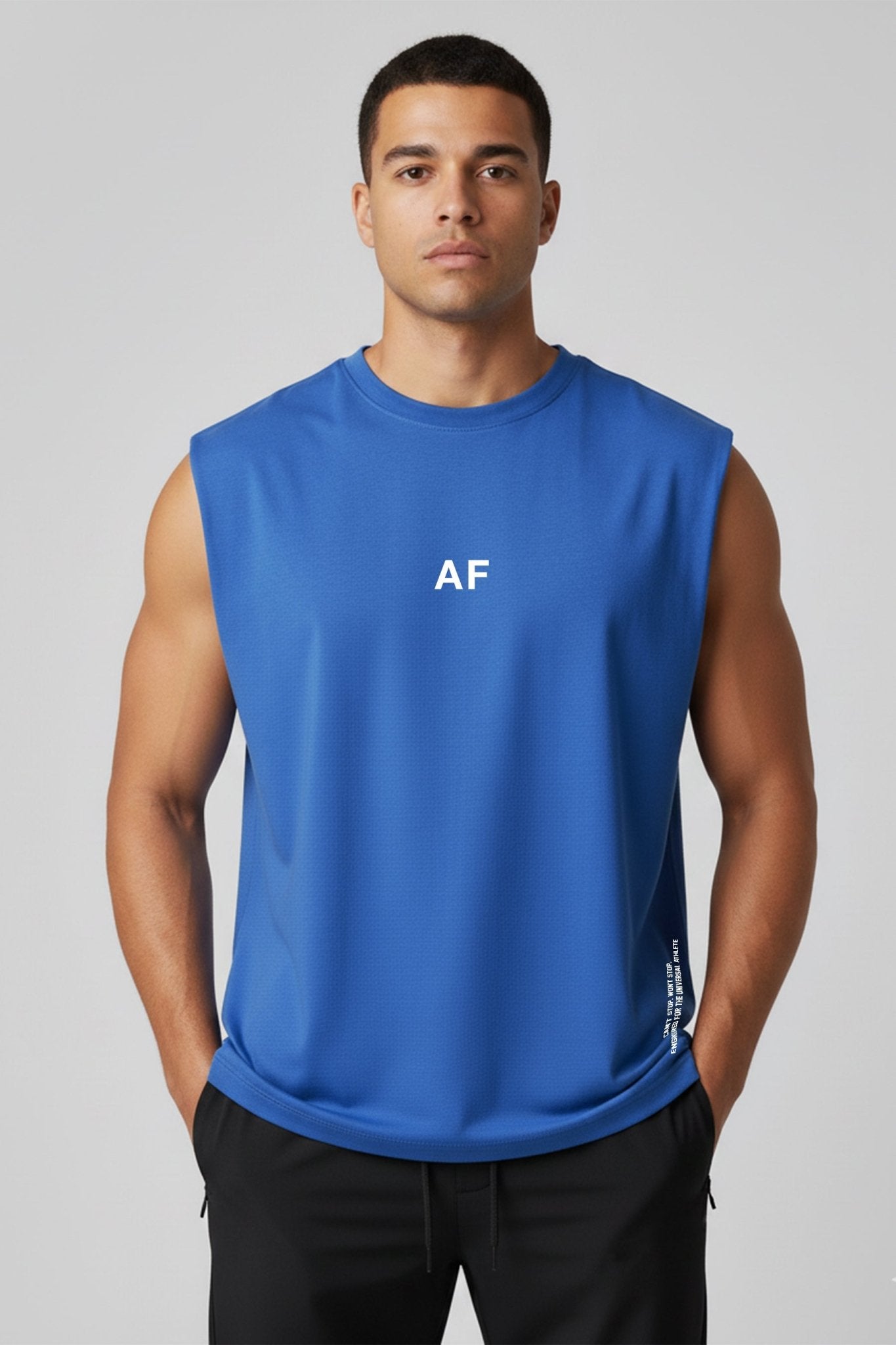 [SPORTIV] Muscle Tank - Azul - Tee - Athletifreak | Athletic & Gym Wear, Athleisure
