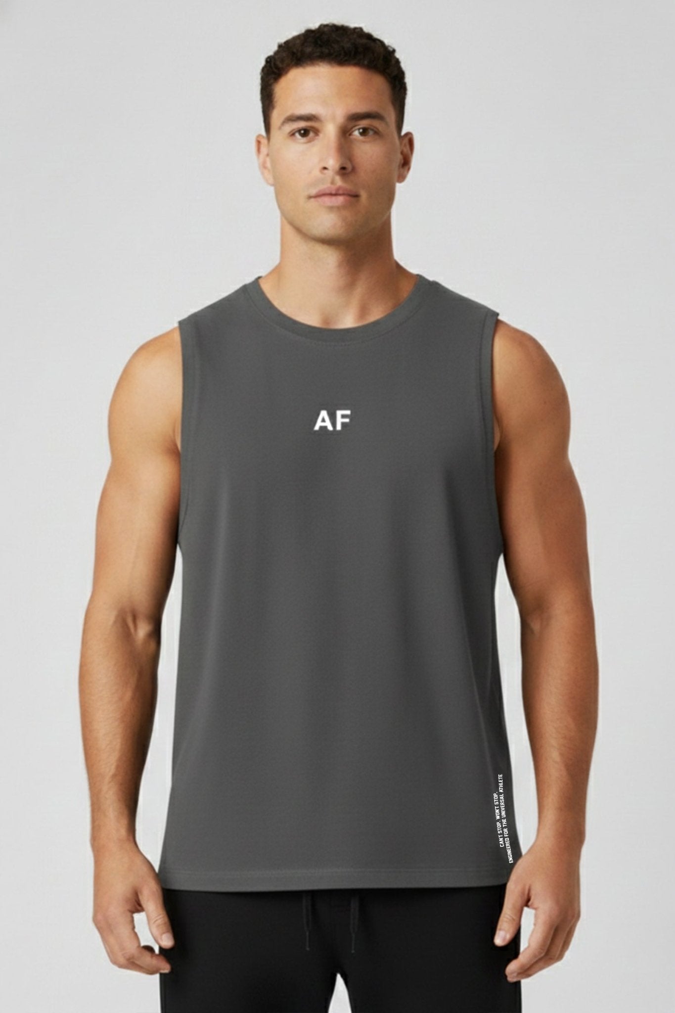 [SPORTIV] Muscle Tank - Charcoal - Tank - Athletifreak | Athletic & Gym Wear, Athleisure