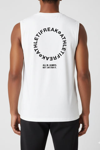 [SPORTIV] Muscle Tank - White - Tee - Athletifreak | Athletic & Gym Wear, Athleisure