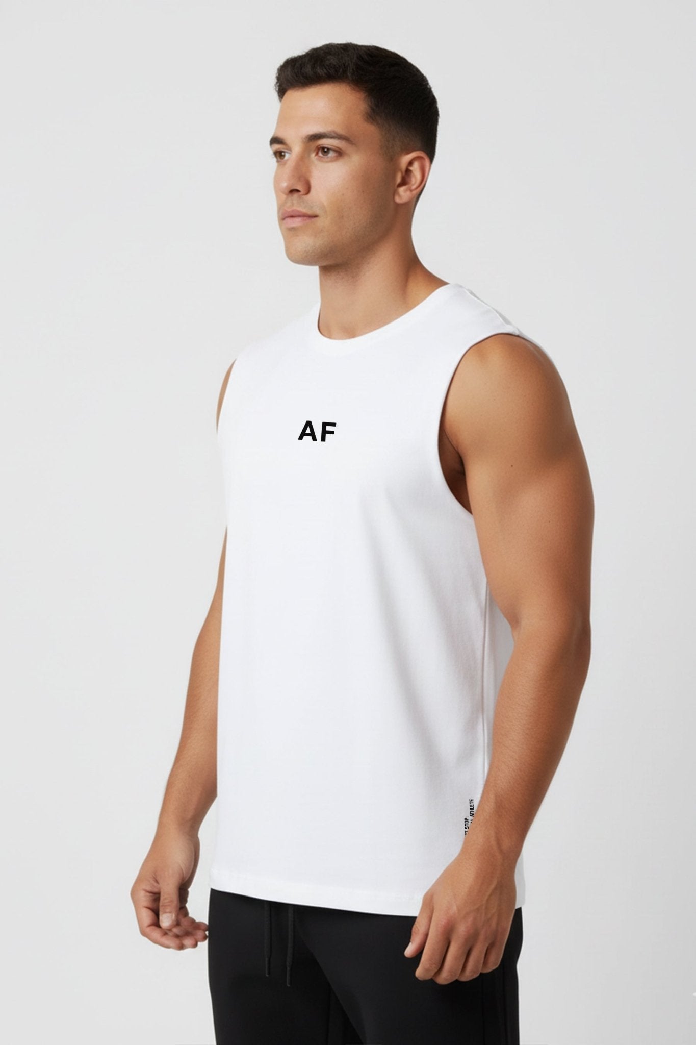 [SPORTIV] Muscle Tank - White - Tee - Athletifreak | Athletic & Gym Wear, Athleisure