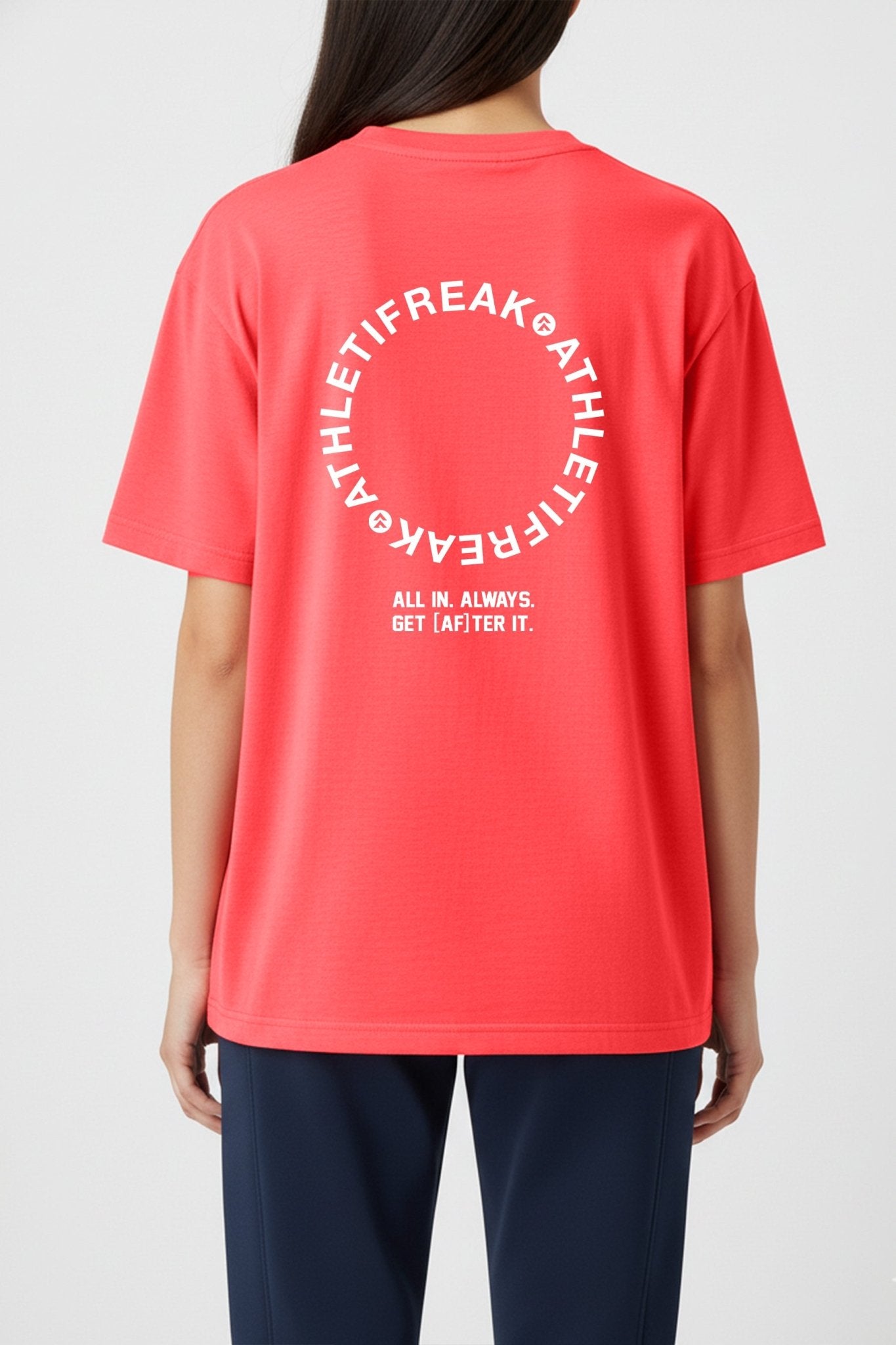 [SPORTIV] Oversized Tee - Berry - Tee - Athletifreak | Athletic & Gym Wear, Athleisure
