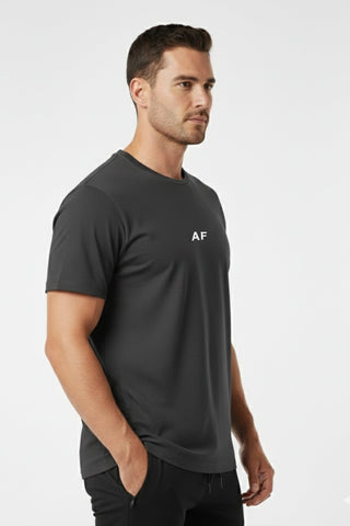 [SPORTIV] Oversized Tee - Charcoal - Tee - Athletifreak | Athletic & Gym Wear, Athleisure