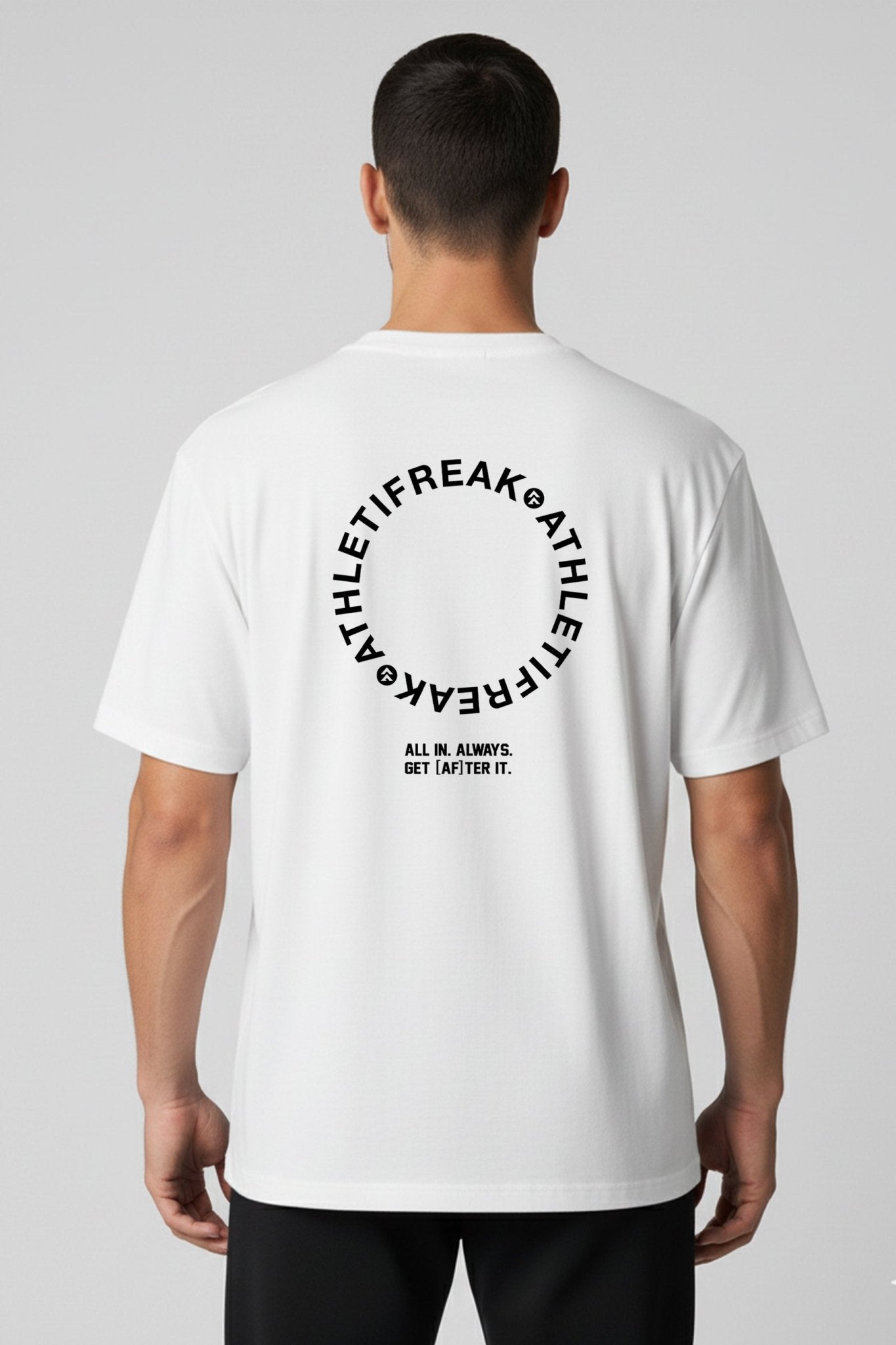 [SPORTIV] Oversized Tee - White - Tee - Athletifreak | Athletic & Gym Wear, Athleisure