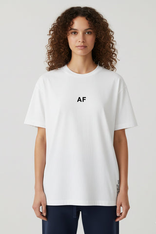 [SPORTIV] Oversized Tee - White - Tee - Athletifreak | Athletic & Gym Wear, Athleisure