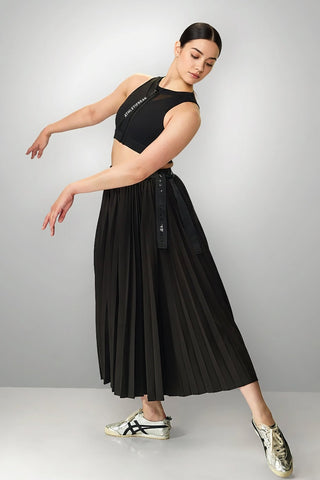 [STRYD] Grace Midi Skirt - Black - Skirt - Athletifreak | Athletic & Gym Wear, Athleisure
