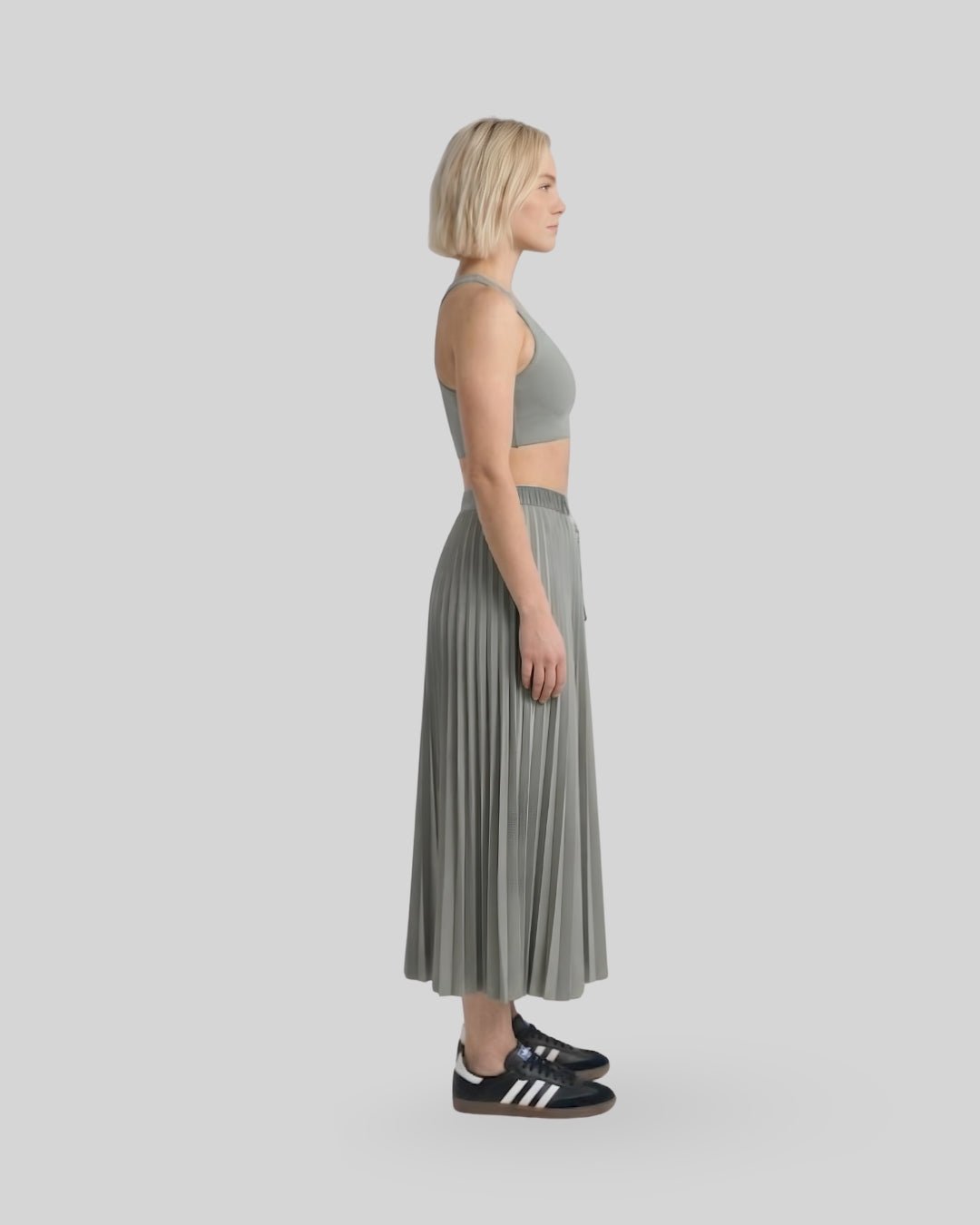 [STRYD] Grace Midi Skirt - Teal - Skirt - Athletifreak | Athletic & Gym Wear, Athleisure