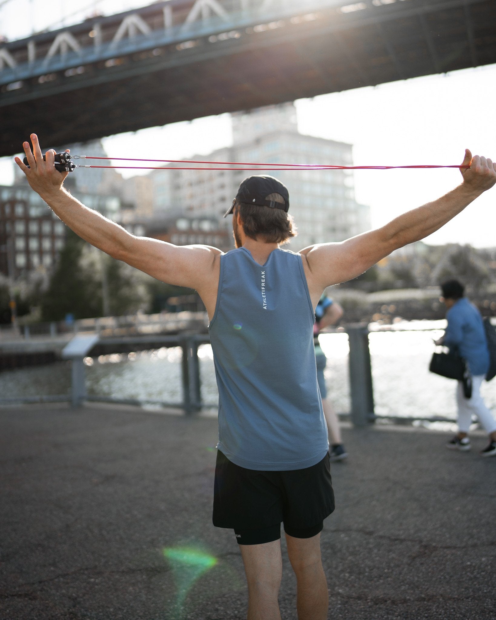 [INFINITECH] Training Tank - Cloud - Tank - Athletifreak | Athletic & Gym Wear, Athleisure