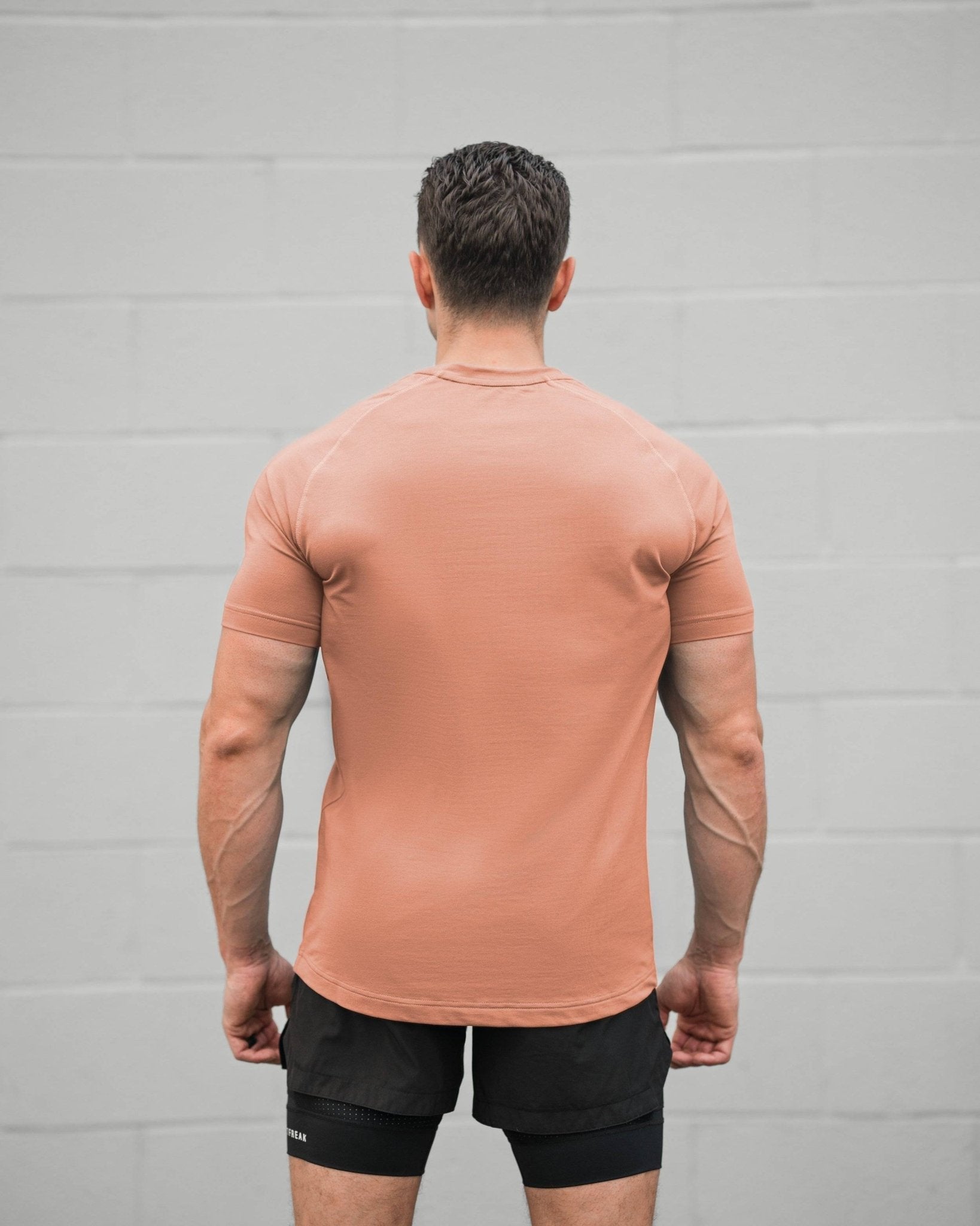 [INFINITECH] Training Tee - Clay - Tee - Athletifreak | Athletic & Gym Wear, Athleisure