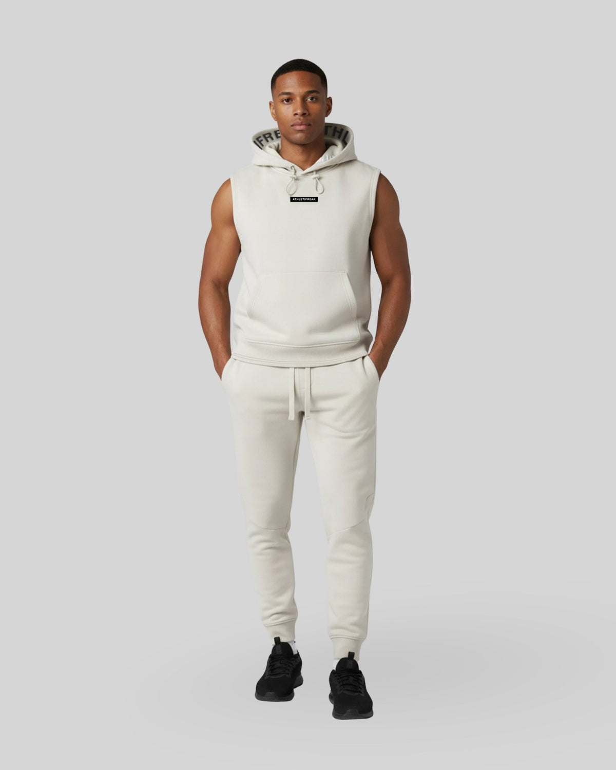 [ULTRALUX] Flex Hoodie 3.0 - Ivory - Hoodie - Athletifreak | Athletic & Gym Wear, Athleisure