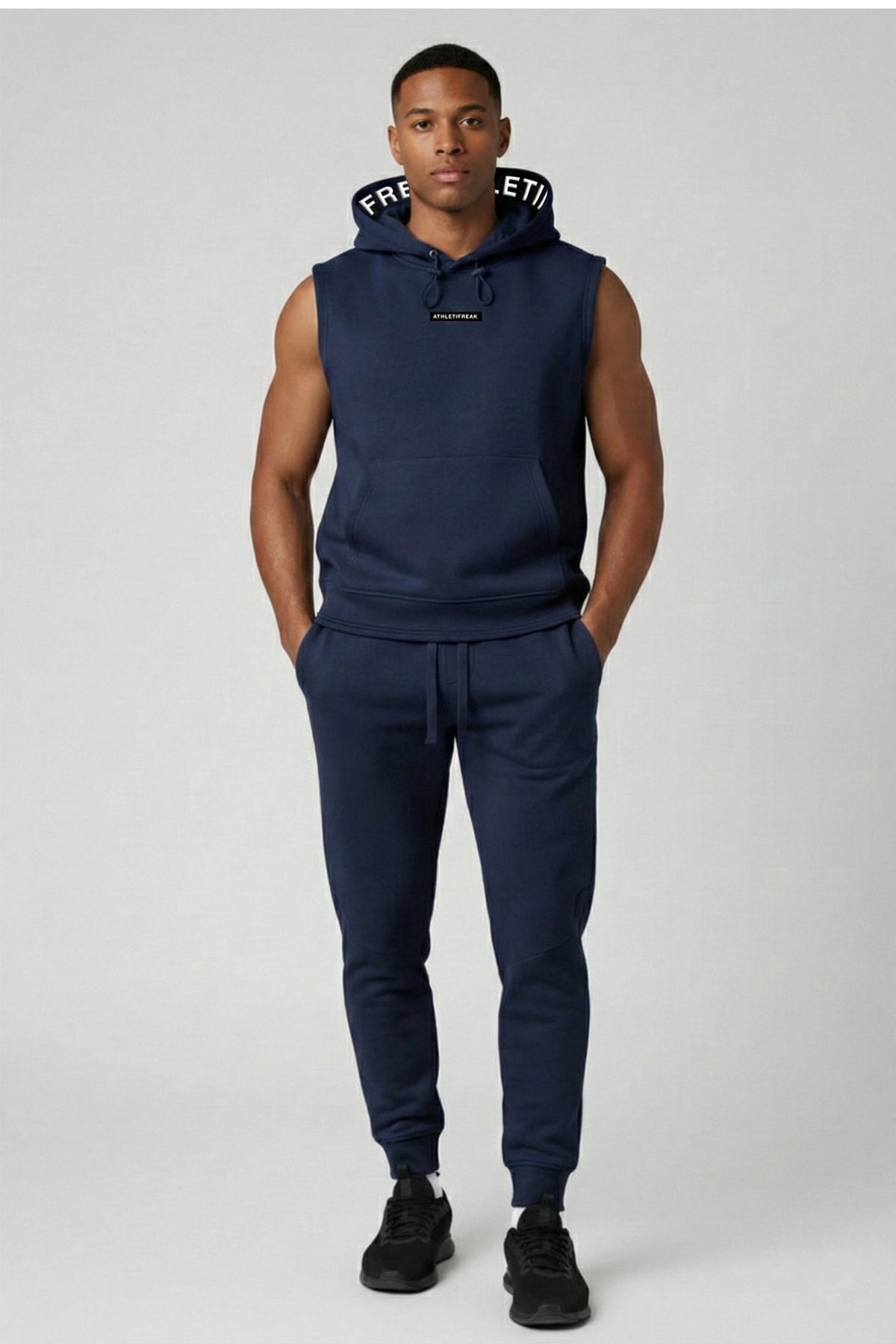 [ULTRALUX] Flex Hoodie 3.0 - Navy - Hoodie - Athletifreak | Athletic & Gym Wear, Athleisure