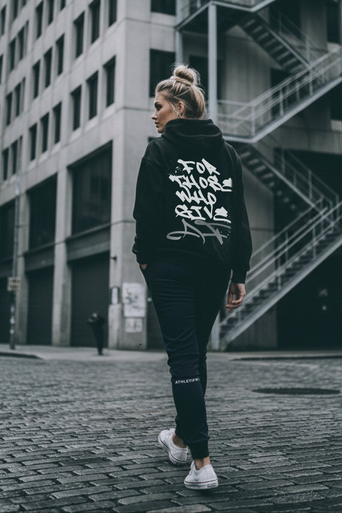 [ULTRALUX] FOR THOSE WHO GIVE AF Hoodie - Black - Hoodie - Athletifreak | Athletic & Gym Wear, Athleisure