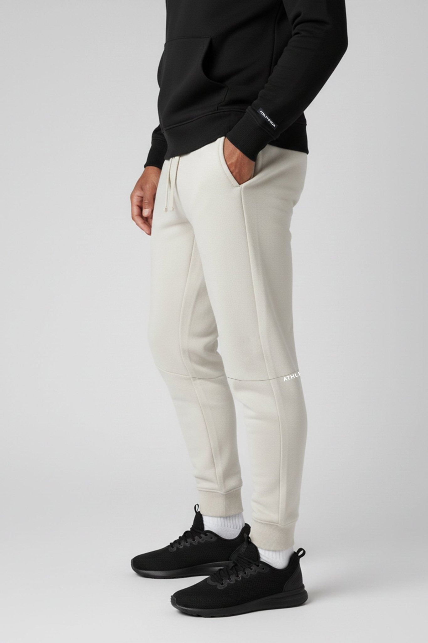 [ULTRALUX] Offline Joggers - Ivory - Joggers - Athletifreak | Athletic & Gym Wear, Athleisure