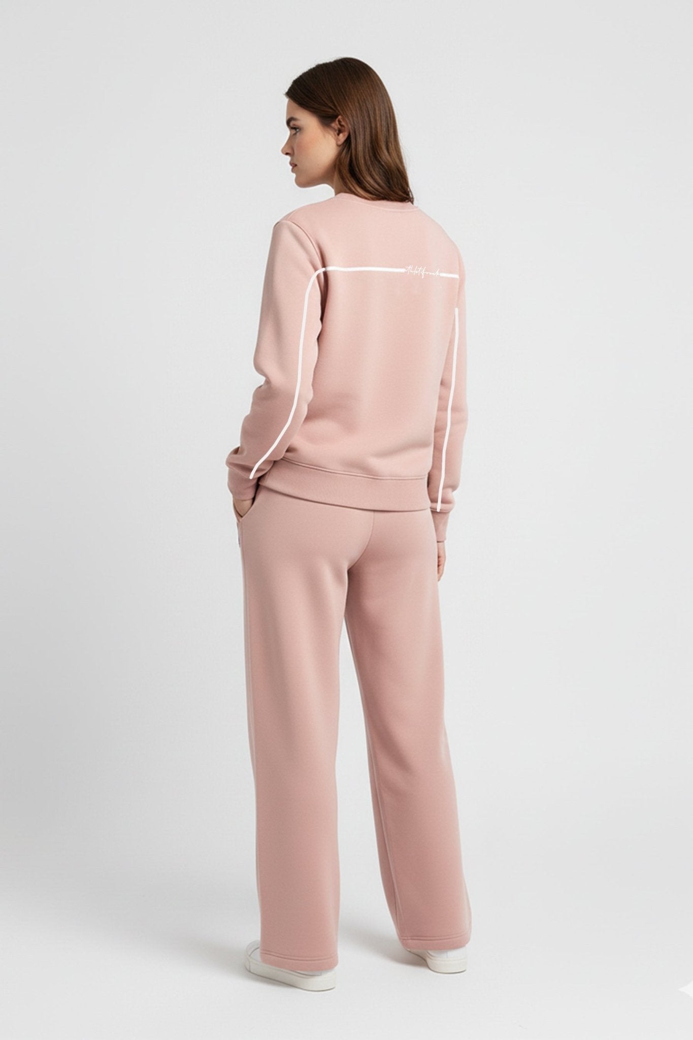 [ULTRALUX] Signature Crewneck - Rose - Sweatshirts - Athletifreak | Athletic & Gym Wear, Athleisure