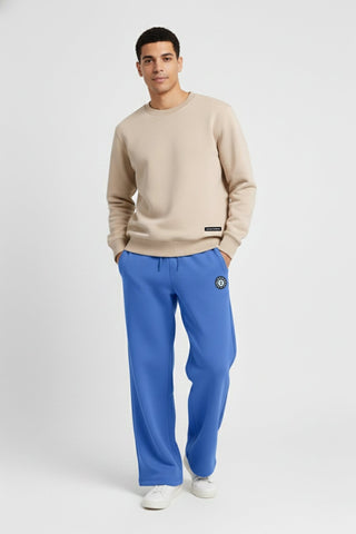 [ULTRALUX] Signature Crewneck - Stone - Sweatshirts - Athletifreak | Athletic & Gym Wear, Athleisure