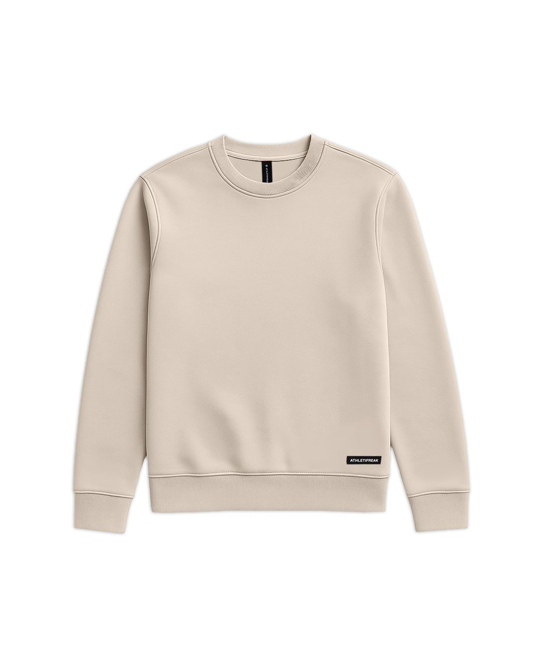 [ULTRALUX] Signature Crewneck - Stone - Sweatshirts - Athletifreak | Athletic & Gym Wear, Athleisure