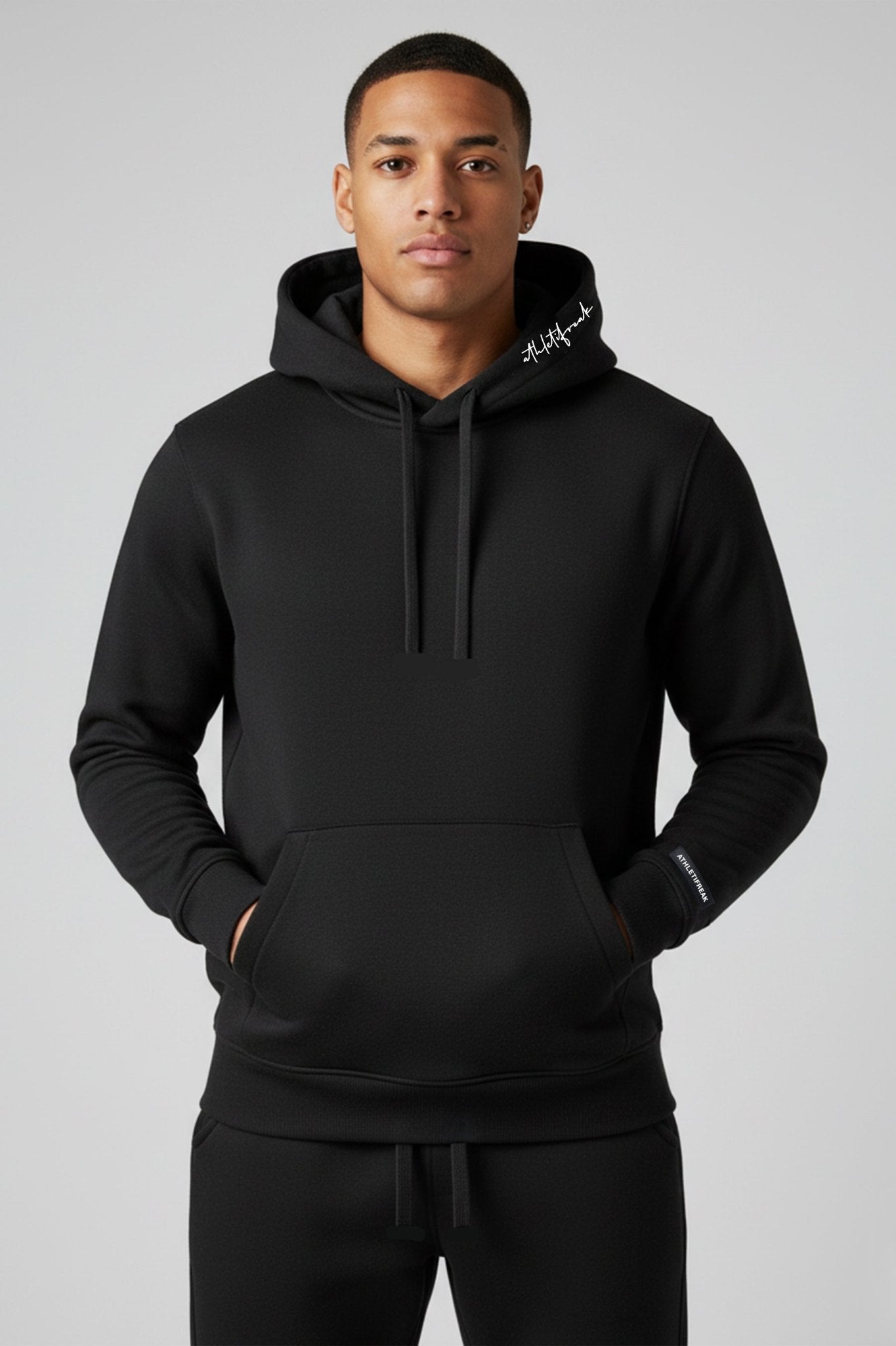 [ULTRALUX] Signature Hoodies - Black - Hoodie - Athletifreak | Athletic & Gym Wear, Athleisure