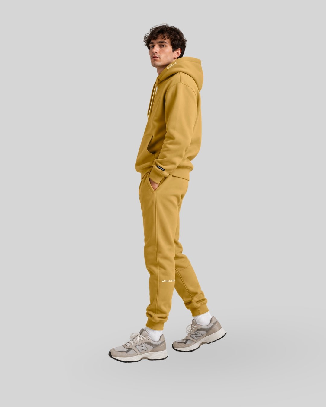 [ULTRALUX] Signature Hoodies - Ochre - Hoodie - Athletifreak | Athletic & Gym Wear, Athleisure