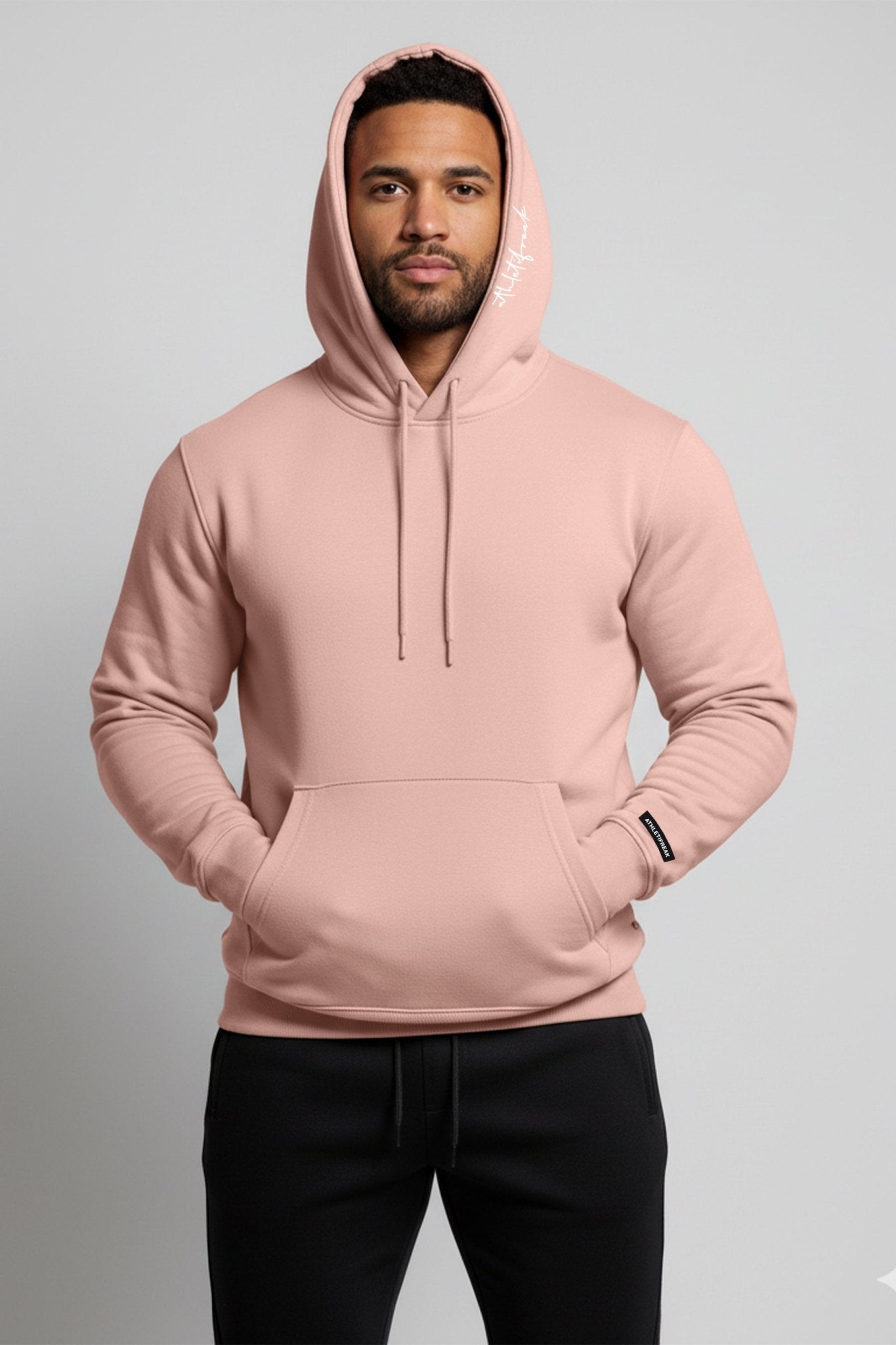 [ULTRALUX] Signature Hoodies - Rose - Hoodie - Athletifreak | Athletic & Gym Wear, Athleisure