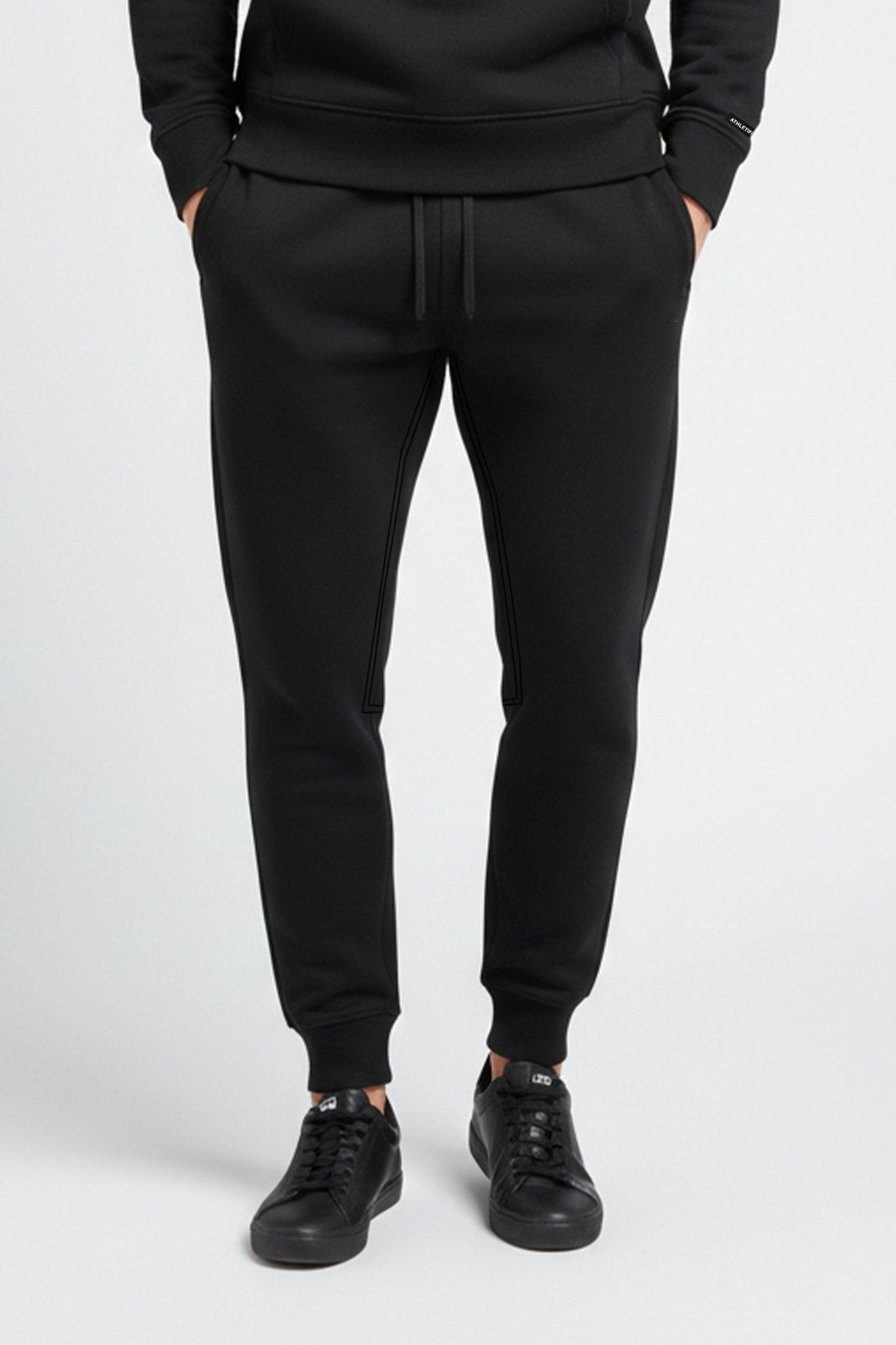 [ULTRALUX] Signature Joggers - Black - Joggers - Athletifreak | Athletic & Gym Wear, Athleisure