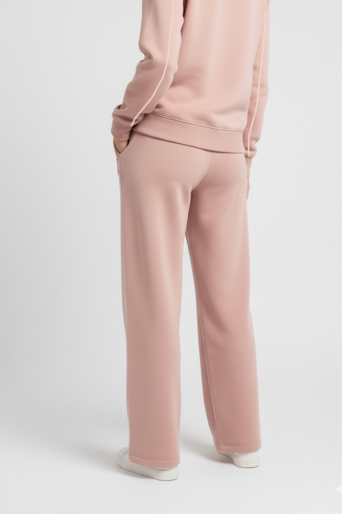 [ULTRALUX] Straight Leg Pants - Rose - Pants - Athletifreak | Athletic & Gym Wear, Athleisure