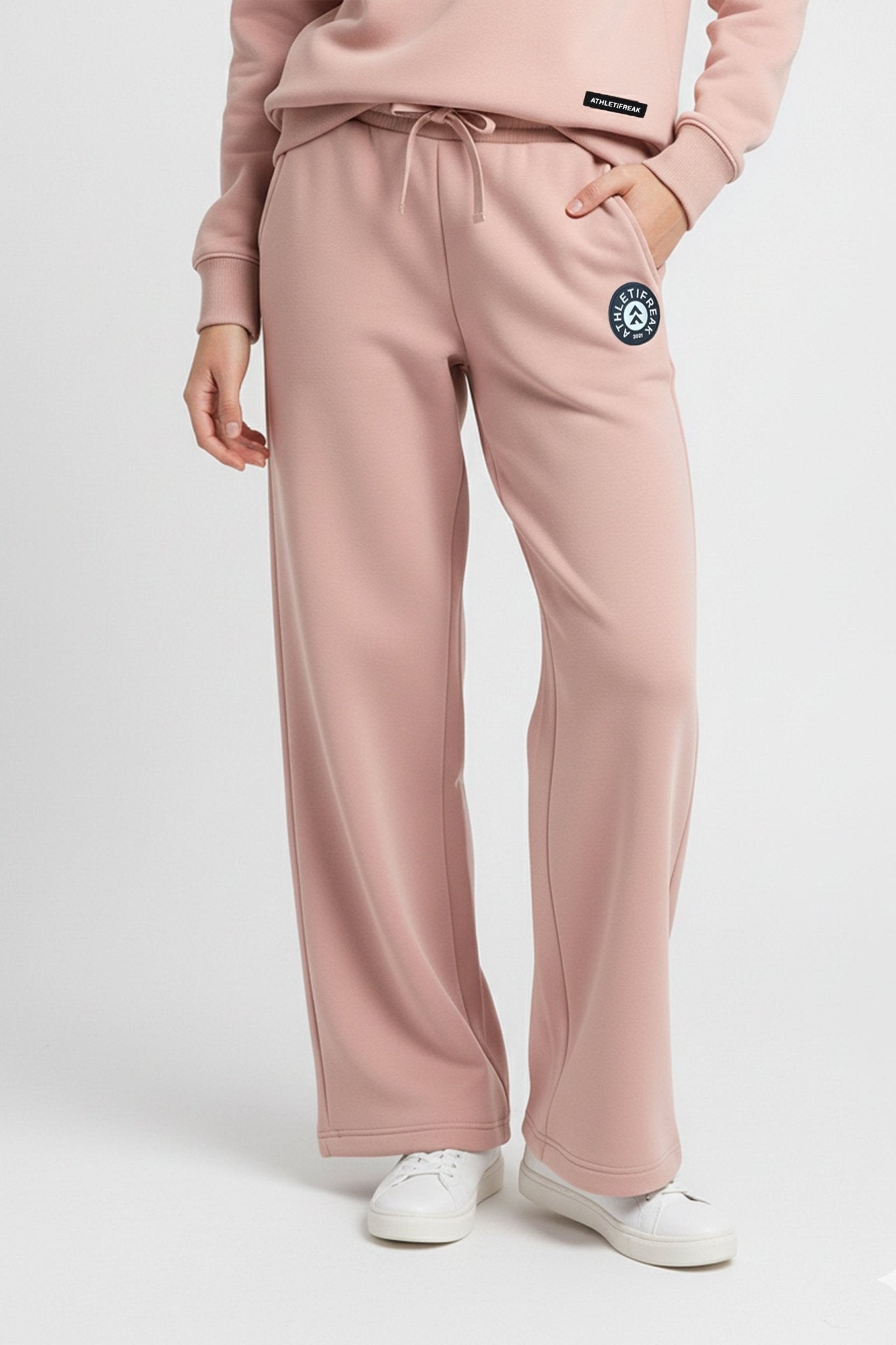 [ULTRALUX] Straight Leg Pants - Rose - Pants - Athletifreak | Athletic & Gym Wear, Athleisure
