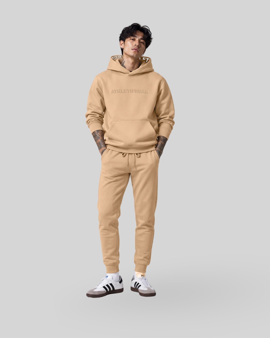 [ULTRALUX] Unleash Hoodie 3.0 - Latte - Hoodie - Athletifreak | Athletic & Gym Wear, Athleisure