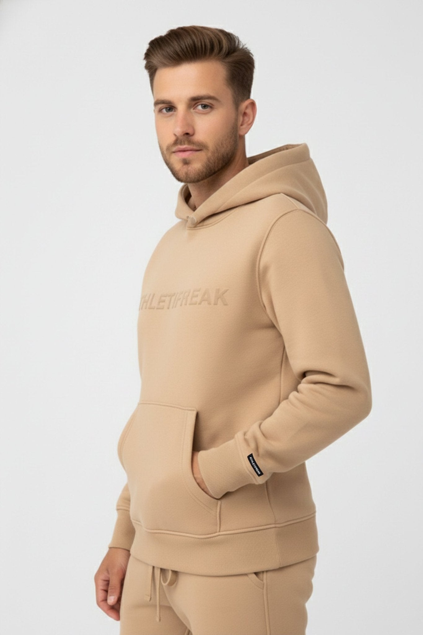 [ULTRALUX] Unleash Hoodie 3.0 - Latte - Hoodie - Athletifreak | Athletic & Gym Wear, Athleisure