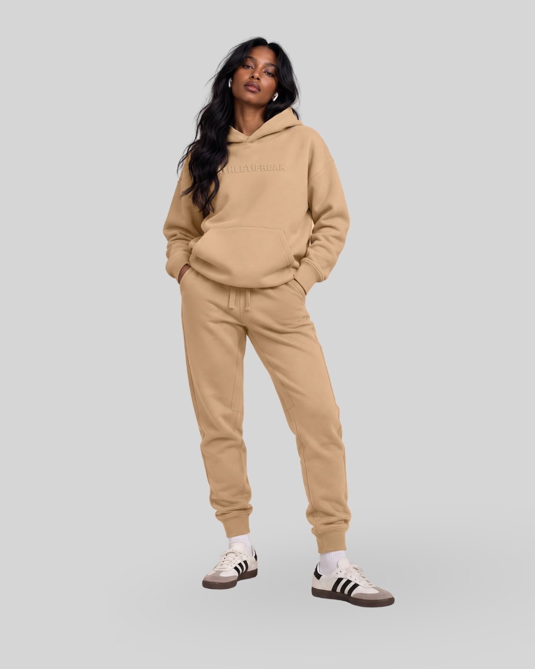 [ULTRALUX] Unleash Hoodie 3.0 - Latte - Hoodie - Athletifreak | Athletic & Gym Wear, Athleisure