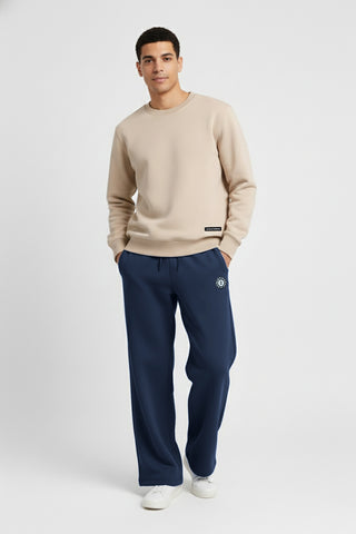 [ULTRALUX] Straight Leg Pants - Navy