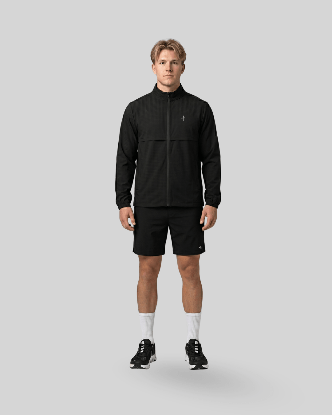 [VENTUS] Ace Full Zip Jacket - Black - Jacket - Athletifreak | Athletic & Gym Wear, Athleisure