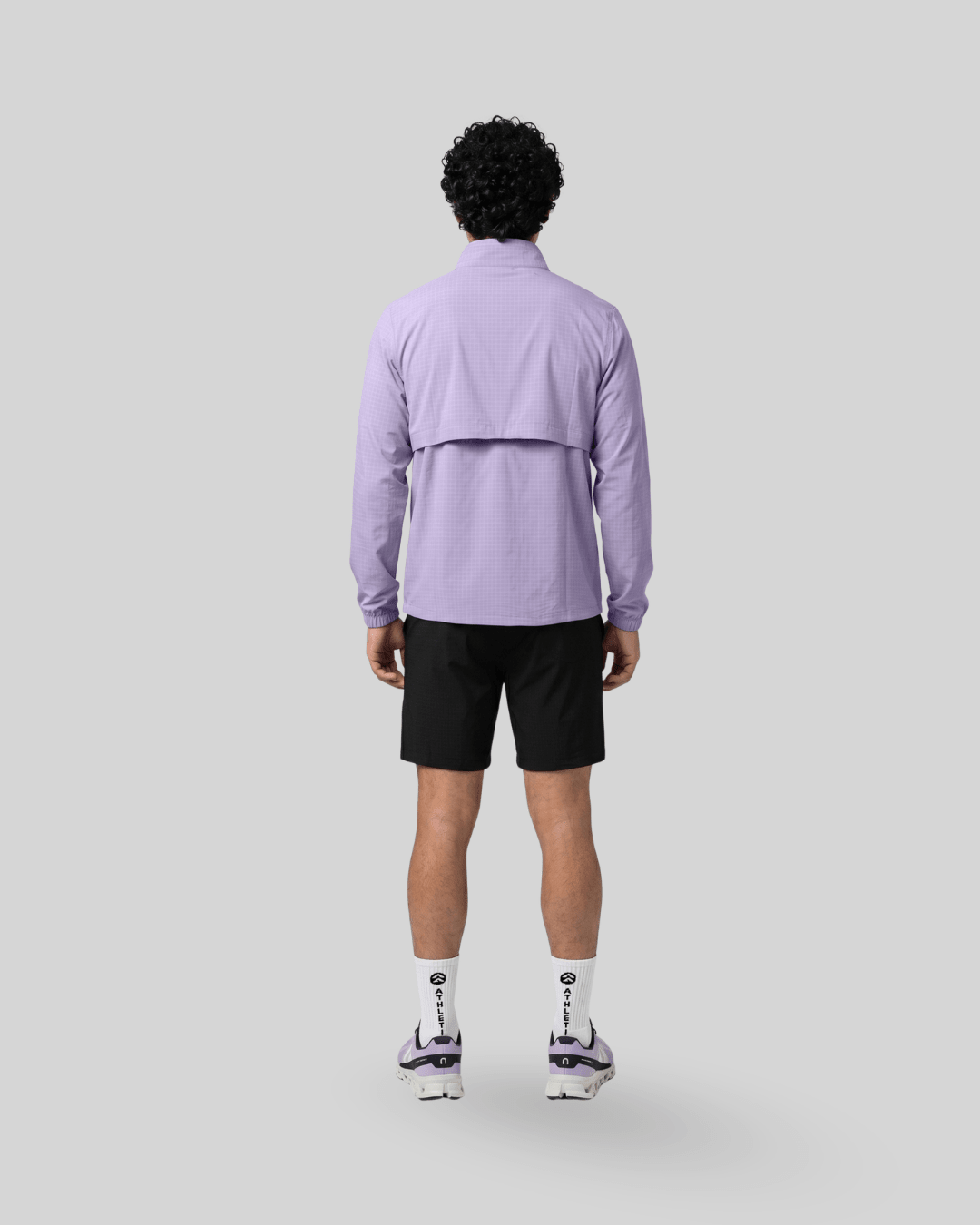 [VENTUS] Men's Ace Half Zip Jacket: Lilac - Quarter Zip - Athletifreak | Athletic & Gym Wear, Athleisure