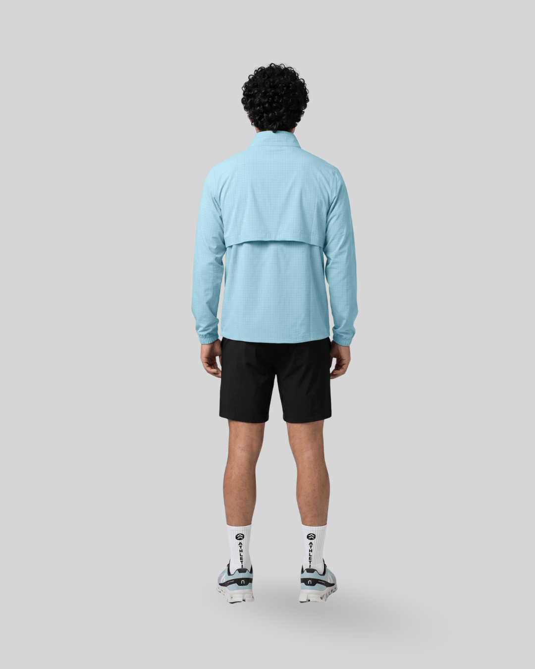 [VENTUS] Men's Ace Half Zip Jacket: Nimbus - Quarter Zip - Athletifreak | Athletic & Gym Wear, Athleisure